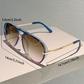 Gafas de Sol Retro de Doble Puente para Mujer