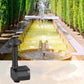 Conjunto de Bomba de Agua Solar para Fuente de Jardín al Aire Libre