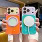 Funda para Teléfono con Soporte Giratorio 360° y Diseño Color Block