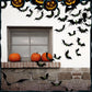 Set de Pegatinas 3D de Murciélagos para Decoración de Halloween