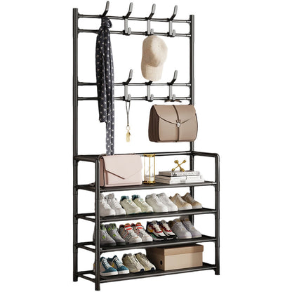✨ Perchero con Zapatero 3 en 1 – Ahorra Espacio, Resistente y Estable 🏠