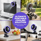 Ventilador Personal Pequeño con Alimentación USB y Montaje en Pared