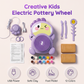 🎨 ¡50% DESCUENTO! 🏺 Torno de Alfarería Eléctrico para Niños Set DIY – Fácil de Usar, Experiencia Creativa y Segura – Perfecto para Modelar y Crear con Arcilla 👧