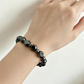 Pulsera Vintage de Piedra Sintética Redonda