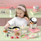 [El Mejor Regalo para Niños] Mini Juego de Cocina de Juguete para Niños – Set de 22 Piezas