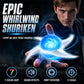 Accesorio de Cosplay Brillante Shuriken Espiral Giratorio Torbellino