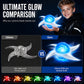 Accesorio de Cosplay Brillante Shuriken Espiral Giratorio Torbellino