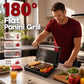 50% de Réduction – Presse à Paninis et Gril Électrique 180° en Inox