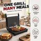 50% de Réduction – Presse à Paninis et Gril Électrique 180° en Inox