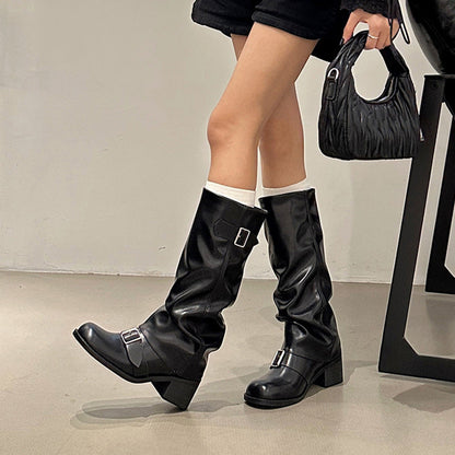 Botas Largas de Moda Casual para Mujer