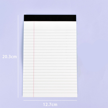 📝 ¡50% DE DESCUENTO AHORA! ✏️ Bloc de Notas Minimalista con Líneas – Diseño limpio, papel suave y portátil – Perfecto para apuntes, diario y planificación diaria 📓