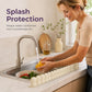 🥳 Venta caliente 🥳💞 10K+ VENDIDO! Lavabo Splash Guard - ¡Desde £9.99! Silicona flexible, fácil limpiar y bloquear salpicaduras. Contadores secos ¡coge el tuyo!   ✅