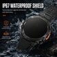 ⌚Reloj inteligente para actividades al aire libre: resistente, con linterna LED y llamadas por Bluetooth