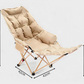 🪑 50% OFF 🔥 Silla Reclinable Plegable – ¡+50K Vendidos! 4 Posiciones, Patas Extensibles y Soporta 300 lbs para Camping y Playa 🏕️✨