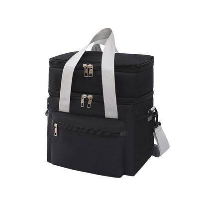 Bolsa de almuerzo aislada de doble capa