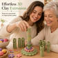 Herramienta de formación de flores de arcilla de bricolaje y fabricante modular de flores de arcilla para artesanías hechas a mano