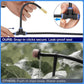Sistema de enfriamiento de niebla ajustable con boquillas flexibles