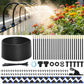 Sistema de enfriamiento de niebla ajustable con boquillas flexibles