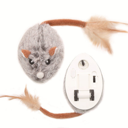 Ratón de juguete de gato eléctrico inteligente