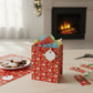 Papel Kraft de Navidad vintage para regalos y artesanías