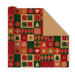 Papel Kraft de Navidad vintage para regalos y artesanías