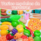 Juego de Juguetes de Cocina y Vajilla de Simulación