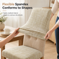 Cubierta universal de la silla estirable de toda la temporada Plaid Elastic One Piece Slipcover a prueba de polvo y protector resistente al aceite para el hogar y el hotel