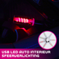 🔥‑  ¡50% de descuento! Luz de ambiente led USB coche 🚗  Iluminación suave, instalación sencilla, decoración interior ✨