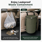 📢📢40% OFF !! ⏰ Collapsible Camping Trash Can with Lid – 600D Oxford, Large Capacity, Leakproof ✨