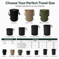 📢📢40% OFF !! ⏰ Collapsible Camping Trash Can with Lid – 600D Oxford, Large Capacity, Leakproof ✨
