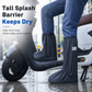 Tapas de zapato de lluvia de silicona impermeables