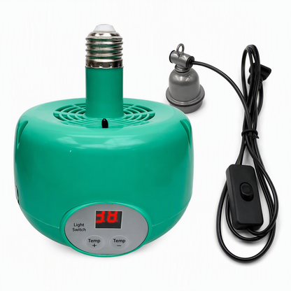 🐣Calentador inteligente para criadoras con control de temperatura🔥, calentador con termostato ajustable para pollitos, patitos y cría de aves de corral