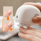 Clipper de uñas eléctrica automática 2 en 1 con pulidor
