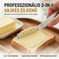 🔪 3 en 1 profesional de acero inoxidable 304 - utensilio de cocina multifuncional 🧇