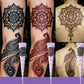 Kit completo de tatuaje de Henna de 3 colores