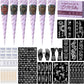 Kit completo de tatuaje de Henna de 3 colores