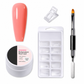 Gel no pegajoso sólido constructor para extensión de uñas
